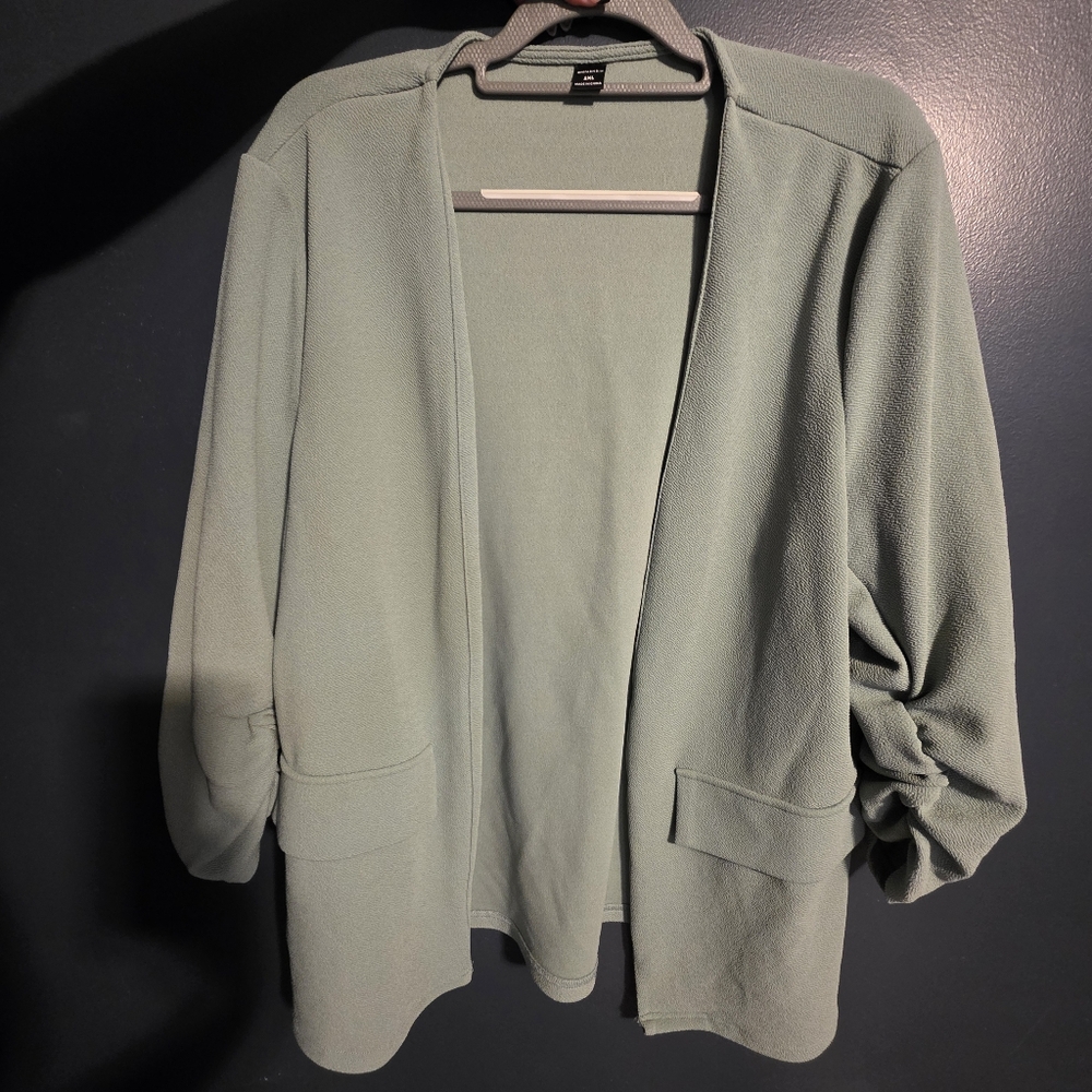 Wolven Sage Green Cardigan